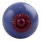 Slate Blue Purple Fitting Ceramic Knob